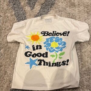 Men’s pacsun graphic tee “believe in good things!”